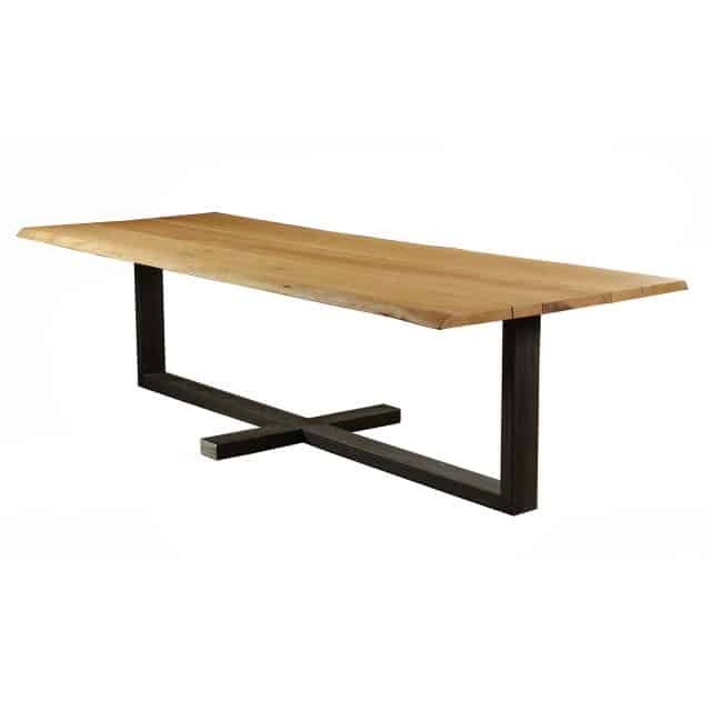 Living Freya 2m Massief Eiken Tafel